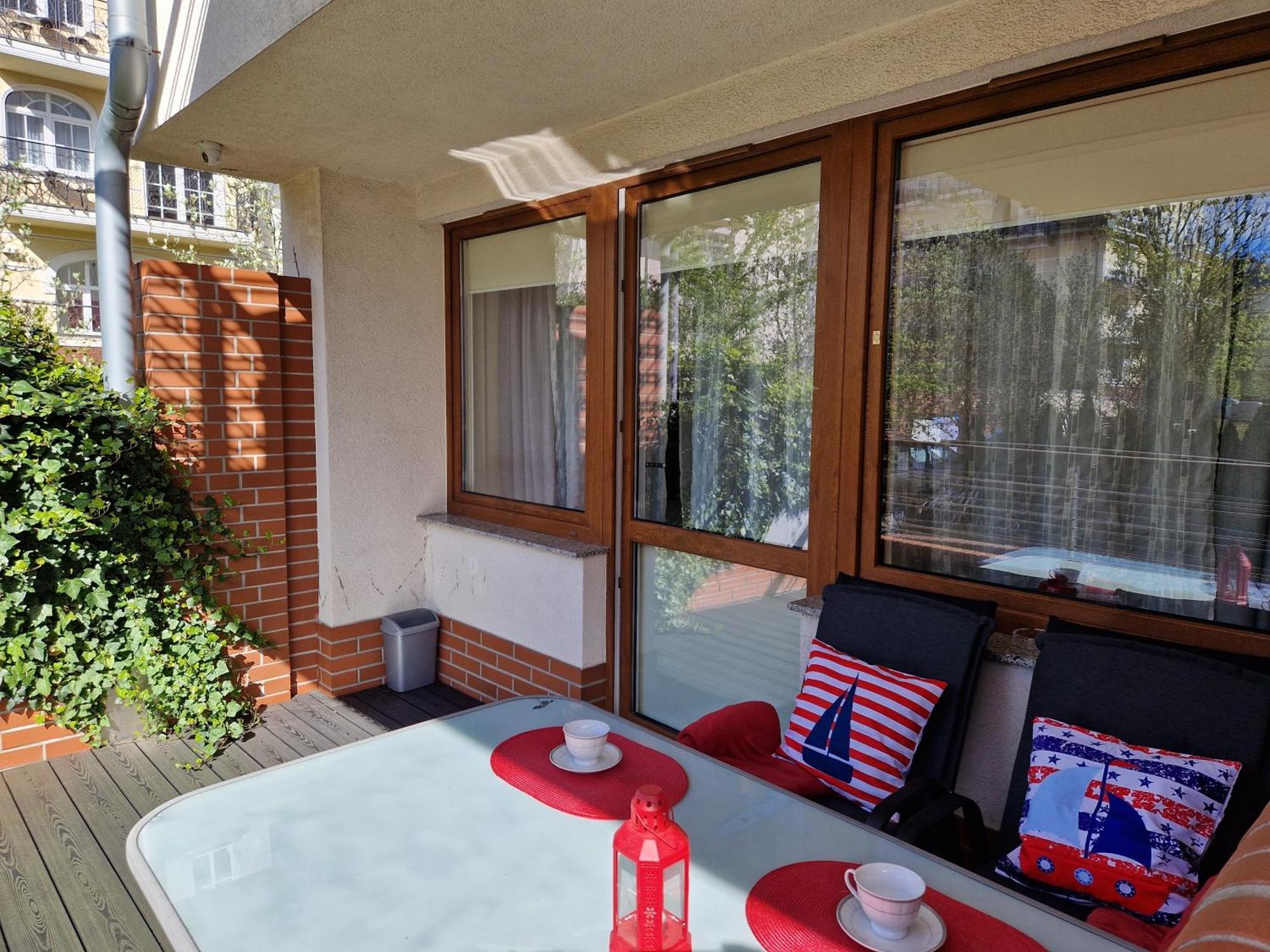 Apartament Trzy Pomosty Villa Mistral Swinemünde Exterior foto