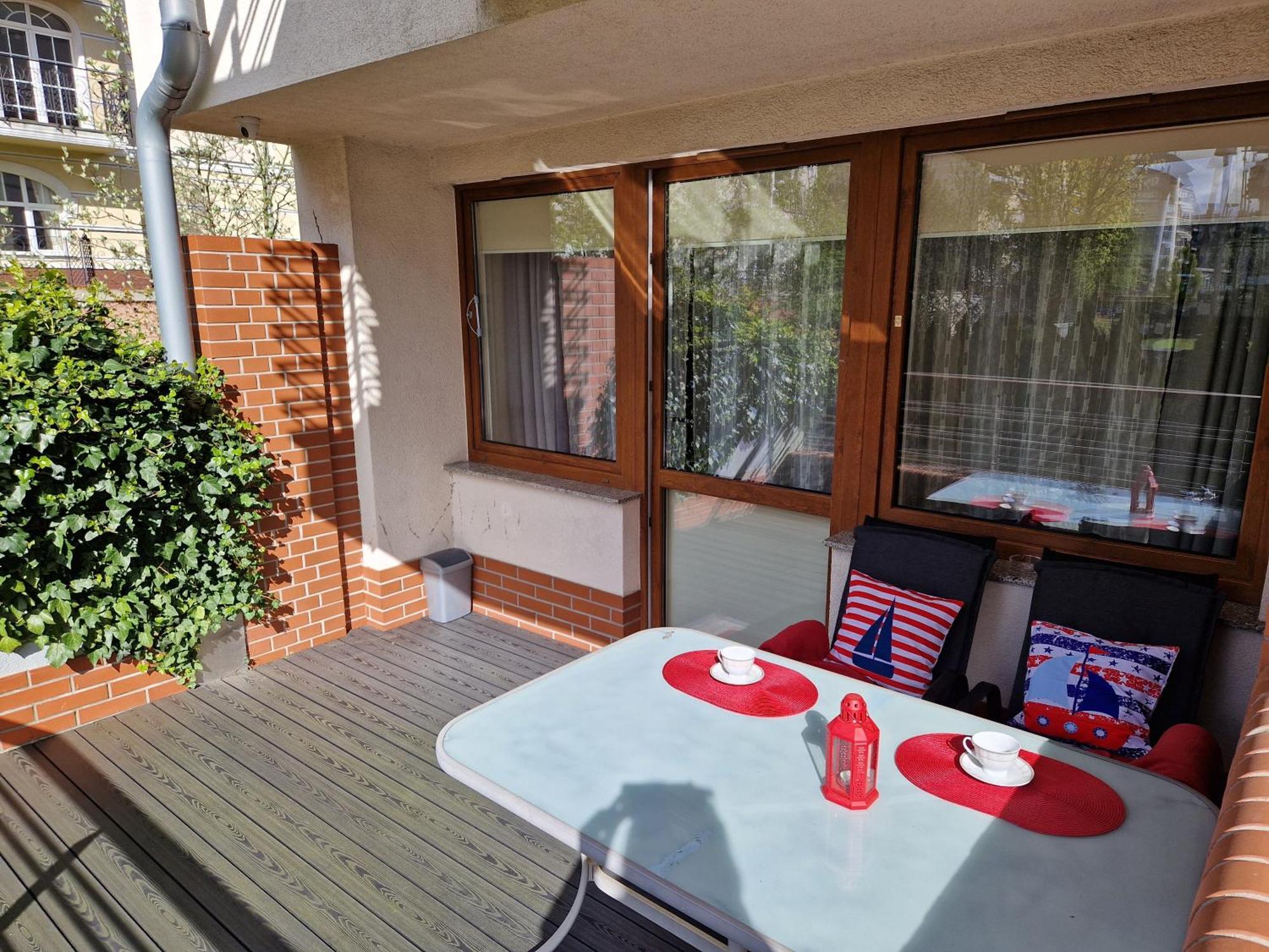 Apartament Trzy Pomosty Villa Mistral Swinemünde Exterior foto